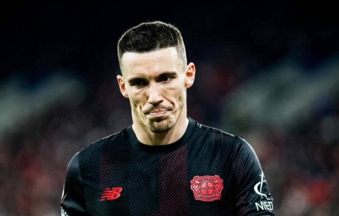 德甲劲旅勒沃库森主场0-0战平奥林匹亚科斯，总比分2-0晋级欧冠16强