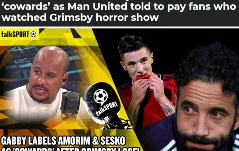 阿邦拉霍：阿莫林和塞斯科都是懦夫 曼联球员要赔偿球迷
