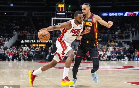 韦尔16+13鲍威尔25+7+5 约翰逊24分热火送老鹰五连败