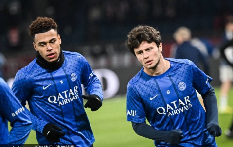 法甲第17轮：巴黎圣日耳曼2-1巴黎FC距榜首1分 杜埃破门登贝莱建功