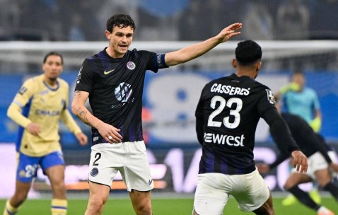 天助巴黎圣日耳曼：马赛2-2被图卢兹逼平，法甲积分榜落后大巴黎1分