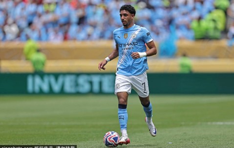 曼城官方：马尔穆什在国家队受伤 将缺席曼市德比